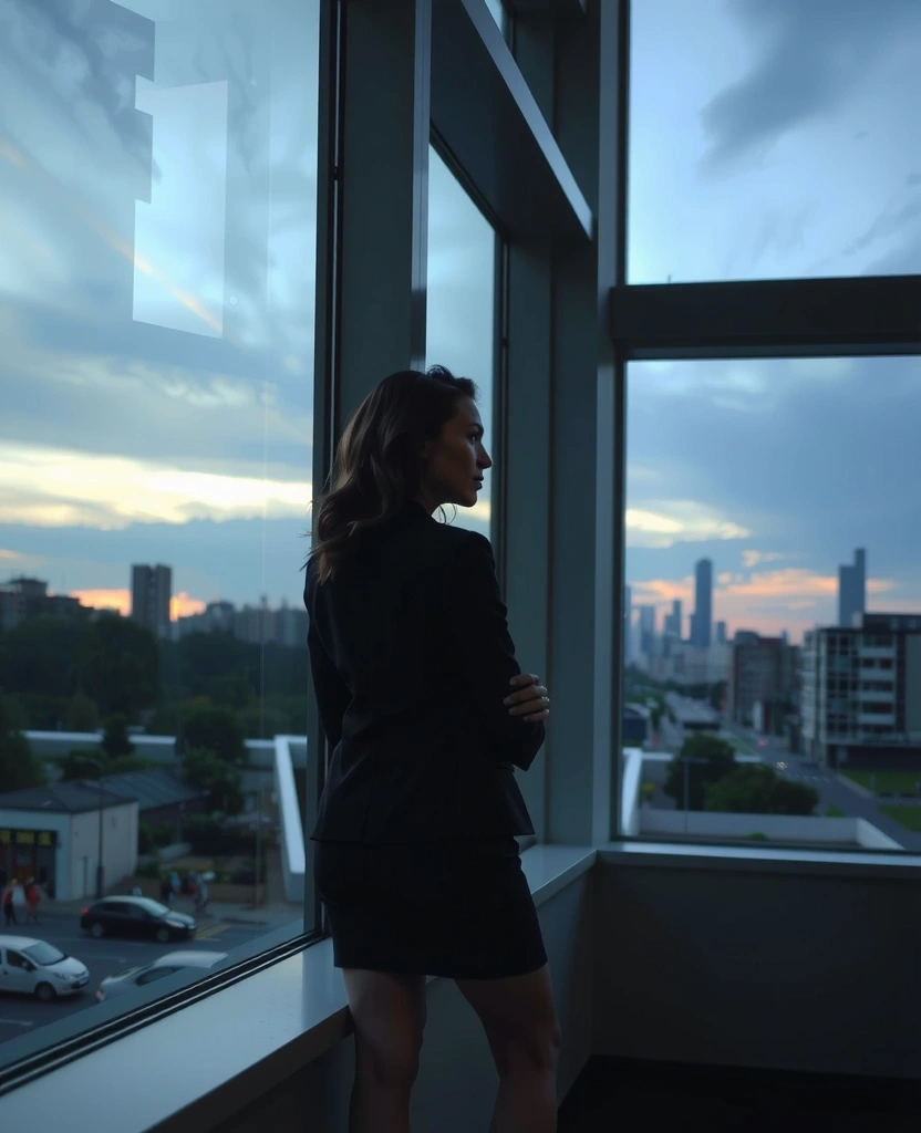 Senior analyst reviewing market shifts